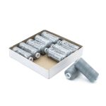 Нитки швейные бытовые Bestex 40/2, 365 м (400 ярд) / 10 кат., 196 серебристо-серый