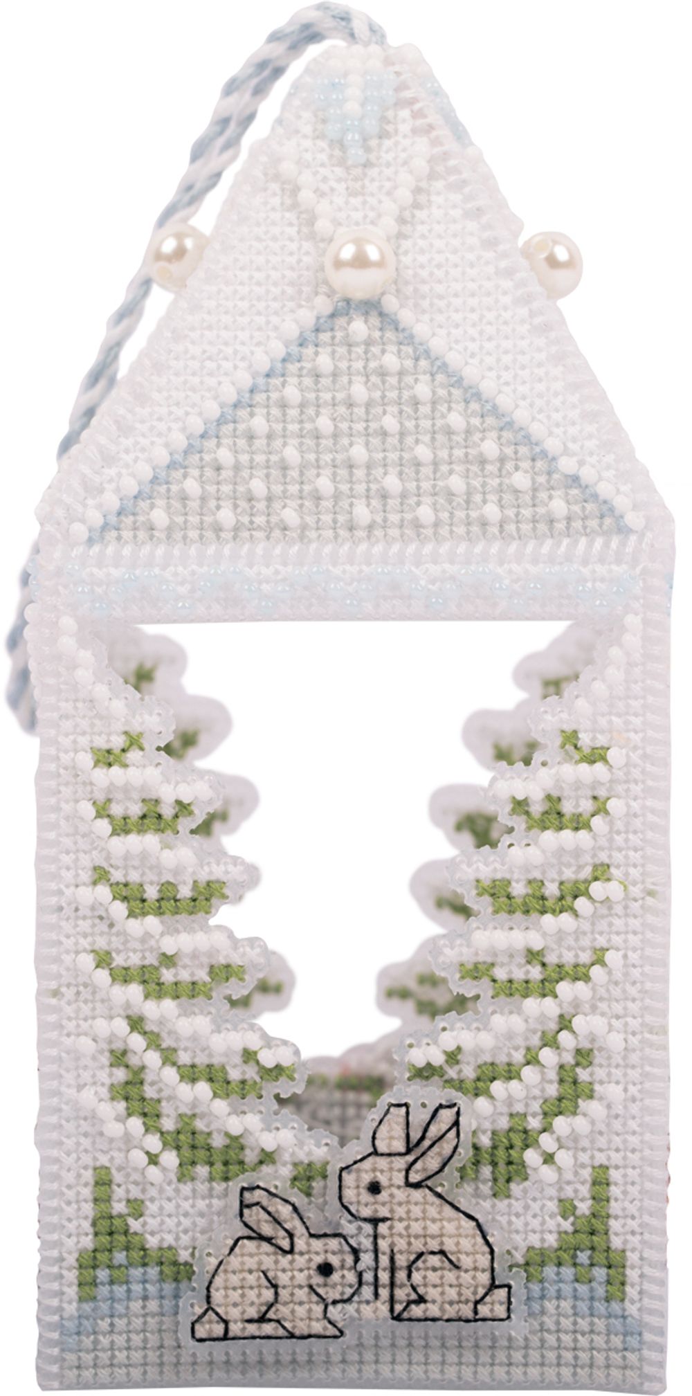 Набор для вышивания нитками Panna, Лесной фонарь