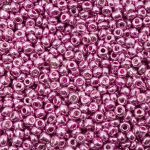 Бисер Astra&Craft 11/0 (2.1 мм), 200 г (10х20 г), цв. 1111 ярко-розовый/металлик