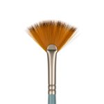 Кисть синтетика №06 веерная, 10 шт, короткая ручка, Vista-Artista 50235-06