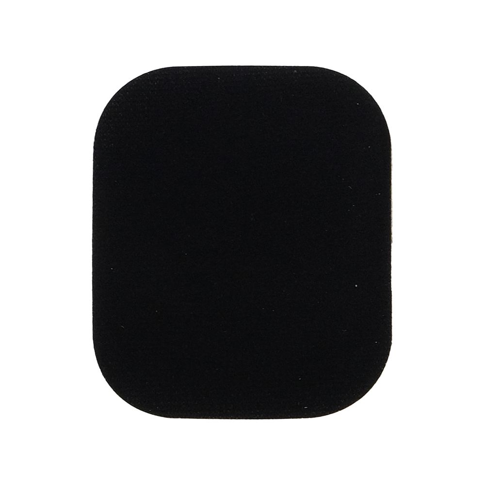Термозаплатка, под замшу, 57х67мм (черный (black)), AZ12, 10 шт
