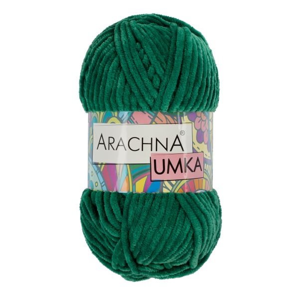 Пряжа Arachna Umka / уп.5 мот. по 100 г, 120 м, 26 зеленый