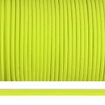 Резинка шляпная (шнур эластичный) ⌀3.0 мм / 100 метров, цв.F229 ярк.салатовый