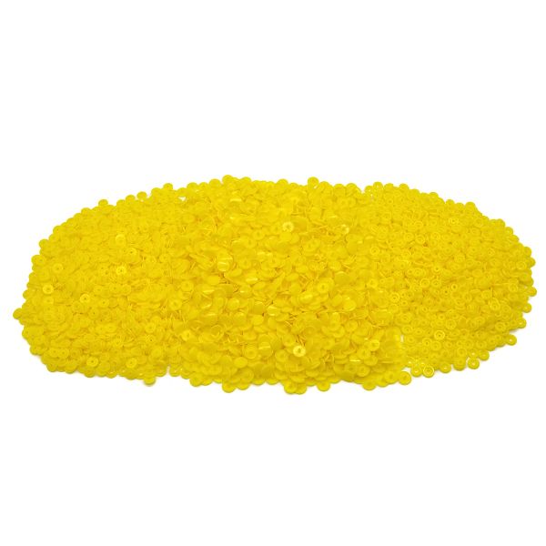 Кнопка рубашечная ⌀12,5/10мм пластик (≈1000 шт) New Star (110 жёлтый)