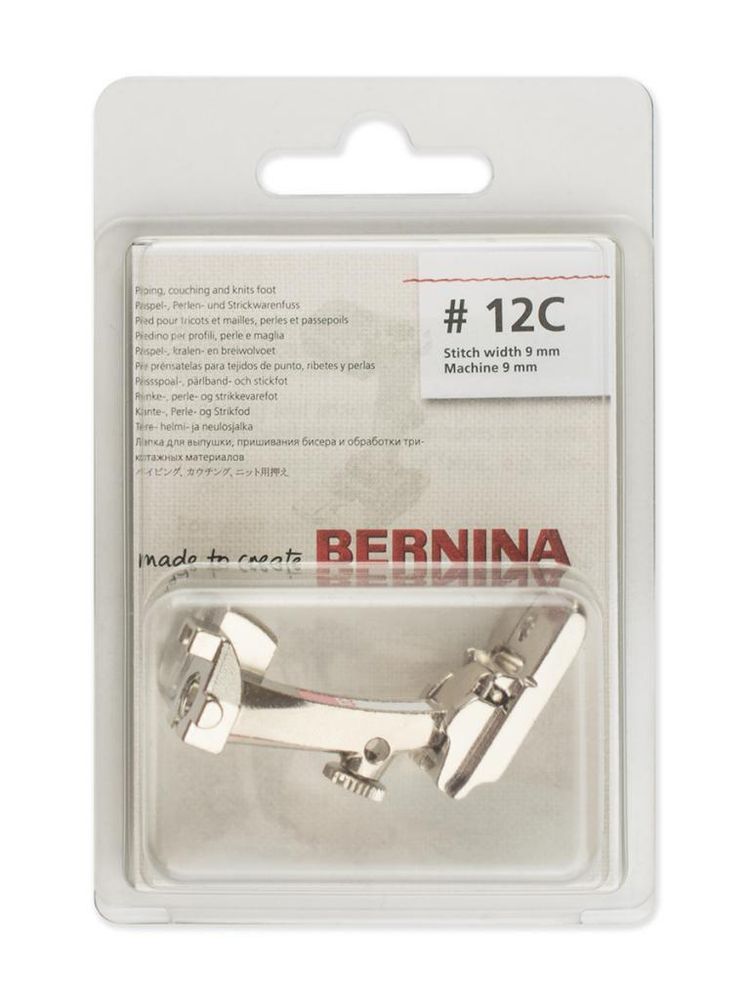 Лапка для швейной машины №12C для трикотажа для Artista 9мм, 008 878 75 00, Bernina, 1 шт
