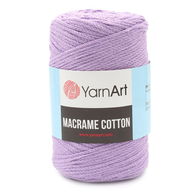 Пряжа YarnArt (ЯрнАрт) Macrame Cotton / уп.4 мот. по 250 г, 225м, 765 лаванда