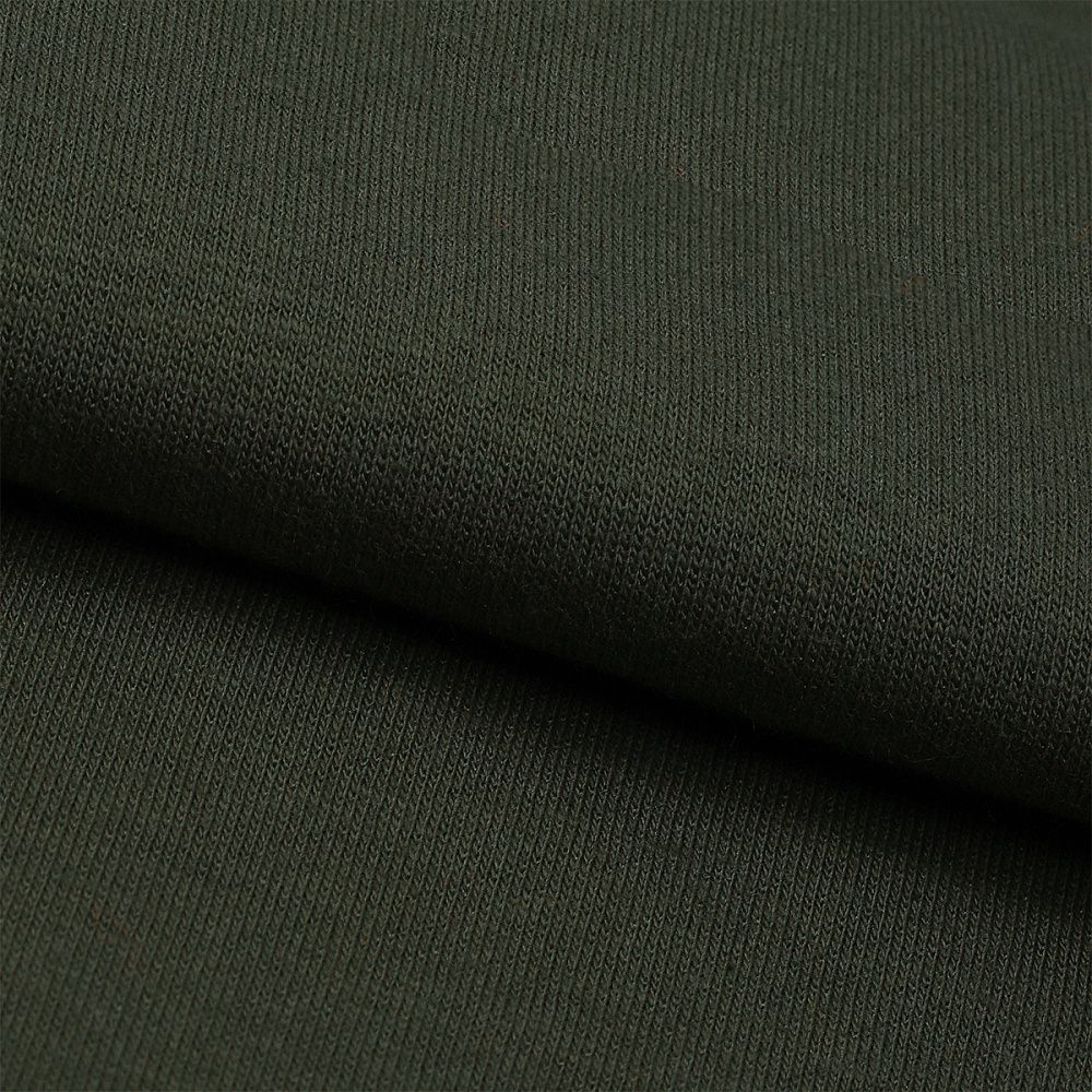 Футер 2-нитка петля поликоттон стрейч 220 г/м², 160 см / 3 метра, ФУТ2Х.TBY.ХЛ-ПЭ.S096.3, цв.S096 хаки