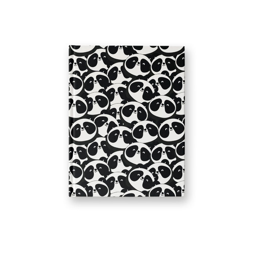 Бизнес-блокнот, матовая ламинация, A6 64 л. 24 шт, клетка, Бамбуковый мишка 000901, Светоч 64ББТ6_9_5_1