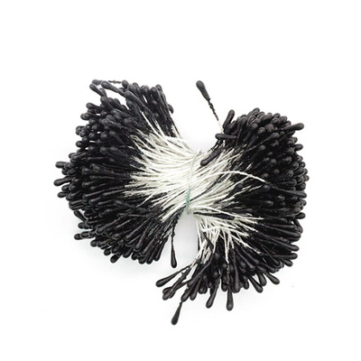 Тычинки для искусственных цветов 6см (черный), S090477