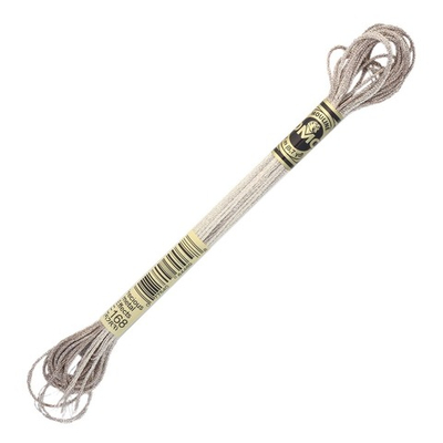 Мулине DMC 317, 8 м, мет. (E168), 6 мотков по 8 метров