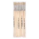 Кисть коза школьная №3,10 шт