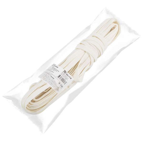 Резинка бельевая (бретелечная) 10.0 мм / 25±0.5 метров, кремовый/cream, Blitz LB-51T