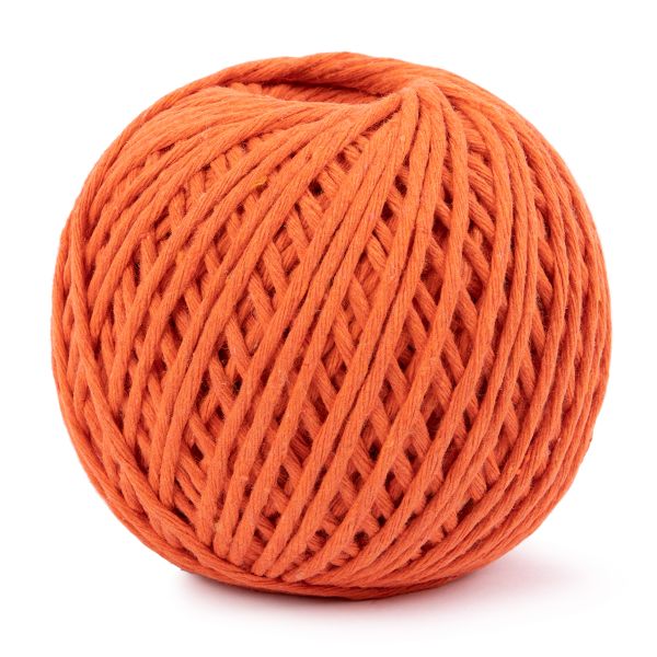 Шпагат х/б ⌀1.5 мм, 100% хлопок, 100 м, оранжевый, Gamma ШХ5