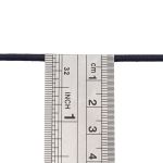 Резинка шляпная (шнур эластичный) ⌀2.5 мм / 100 метров, С196-т.синий