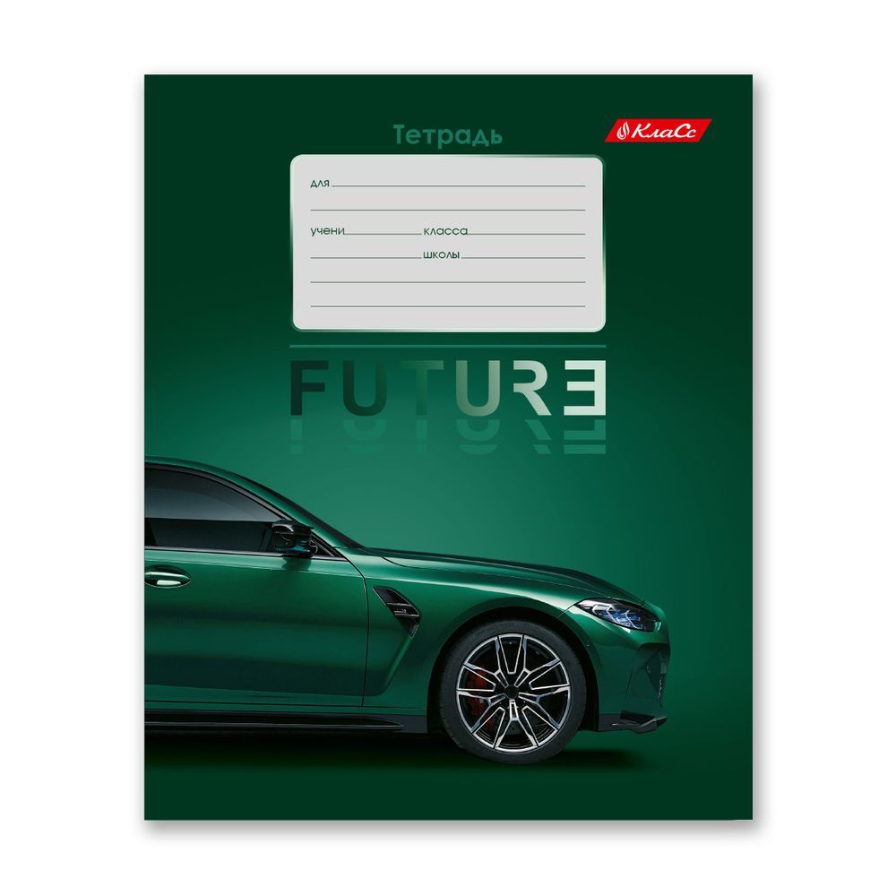 Тетрадь ученическая школьная, выборочный лак, A5+ 24 л. на скобе 65 г/м², белизна 100% 30 шт, клетка, 000373 Зелёная ракета, Светоч 24ТСКд5_4_3_1