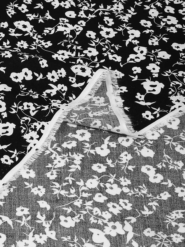 Штапель 90 г/м², 145 см / 2 метра, TBY Vi-E1143-2 цв.E1143-2