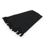 Молния спираль (витая) брючная Arta Т4 (4 мм) 1 зам., н/раз., 20 см, цв. 580 черный, уп.10 шт