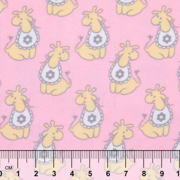 Ткань для пэчворка Peppy Молочные сны фланель, отрез 100х110 см, 175 г/м², МС-02 розовый, Peppy