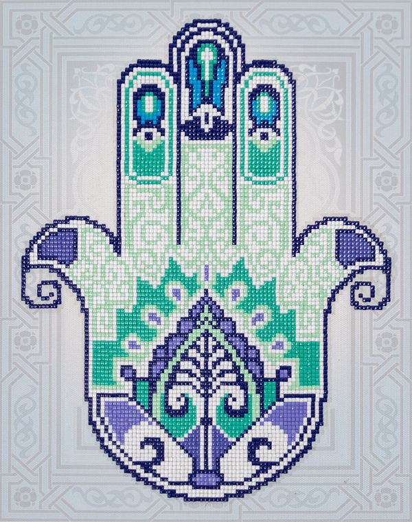 Алмазная (кристальная) мозаика Фрея, Хамса, 24х30 см