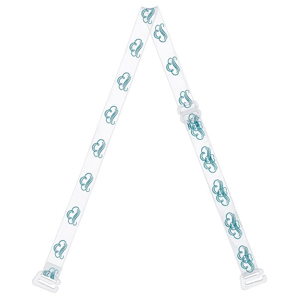 Бретели для бюстгальтера 10 мм, 10 пар, голубой, Gamma BR-1038