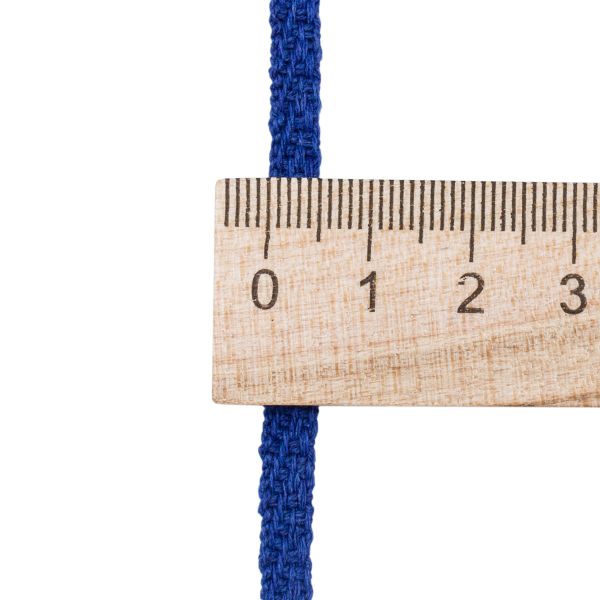 Тесьма (лента) киперная (100 х/б) 5 мм / 25 метров, рис. 9790, 1.4 г/м, синий, С3865Г17/1