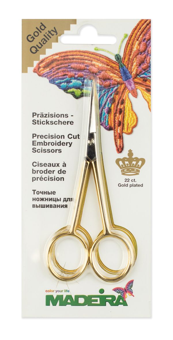 Ножницы рукодельные кривые Madeira Stickshere, 9476