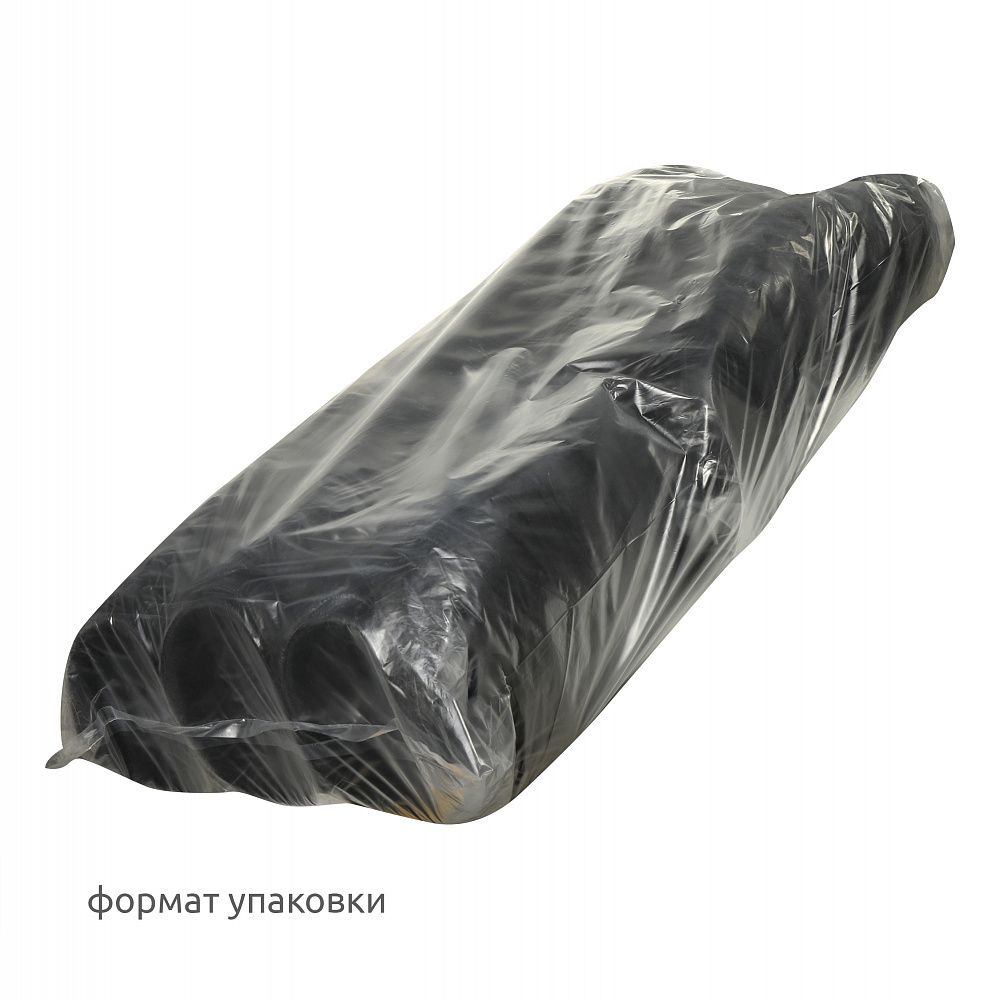 Плечевые накладки (подплечники) реглан твердые 110х165х15 мм, АТ.ОРТ15 цв.черный уп.100 пар