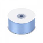 Лента репсовая (в рубчик) 50.0 мм / 22.8±1 метра, S351 голубой, Magic4Hobby