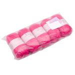 Пряжа Пехорка Блестящее лето / уп.5 мот. по 100 г, 380 м, 439 малиновый