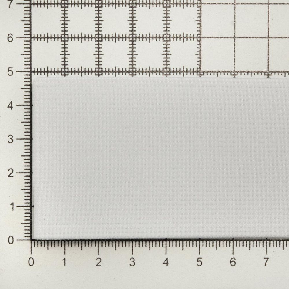 Резинка тканая 50.0 мм / 20 метров, 27.8 г/м, белый