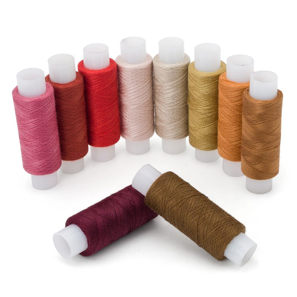 Швейные нитки (набор) 50/2, 200м, ассорти №187, 10 кат., Astra&amp;Craft
