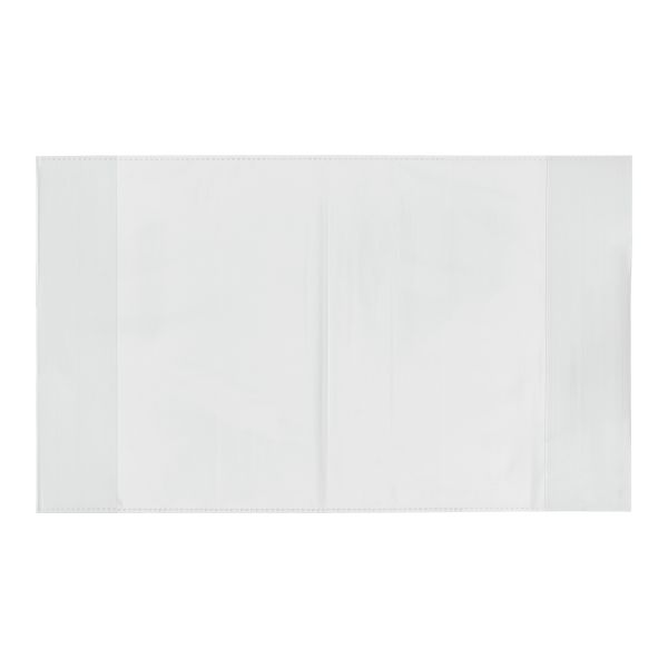 Обложка универсальная для учебников, тетрадей и дневников с клеевым краем LNNPP-02 70 мкм (215х365 мм), 10 шт, прозрачный, Лео LNNPP-02