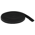 Резинка тканая с латексом 25.0 мм / 20 метров, черный