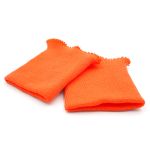 Манжеты трикотажные 8.0х9.5 см, 1 пара, средней плотности 14 кл, 1х1, в-66 апельсин, оранжевый