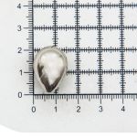 Часть кнопки 5/21,5 BRASS капля никель, 20 шт