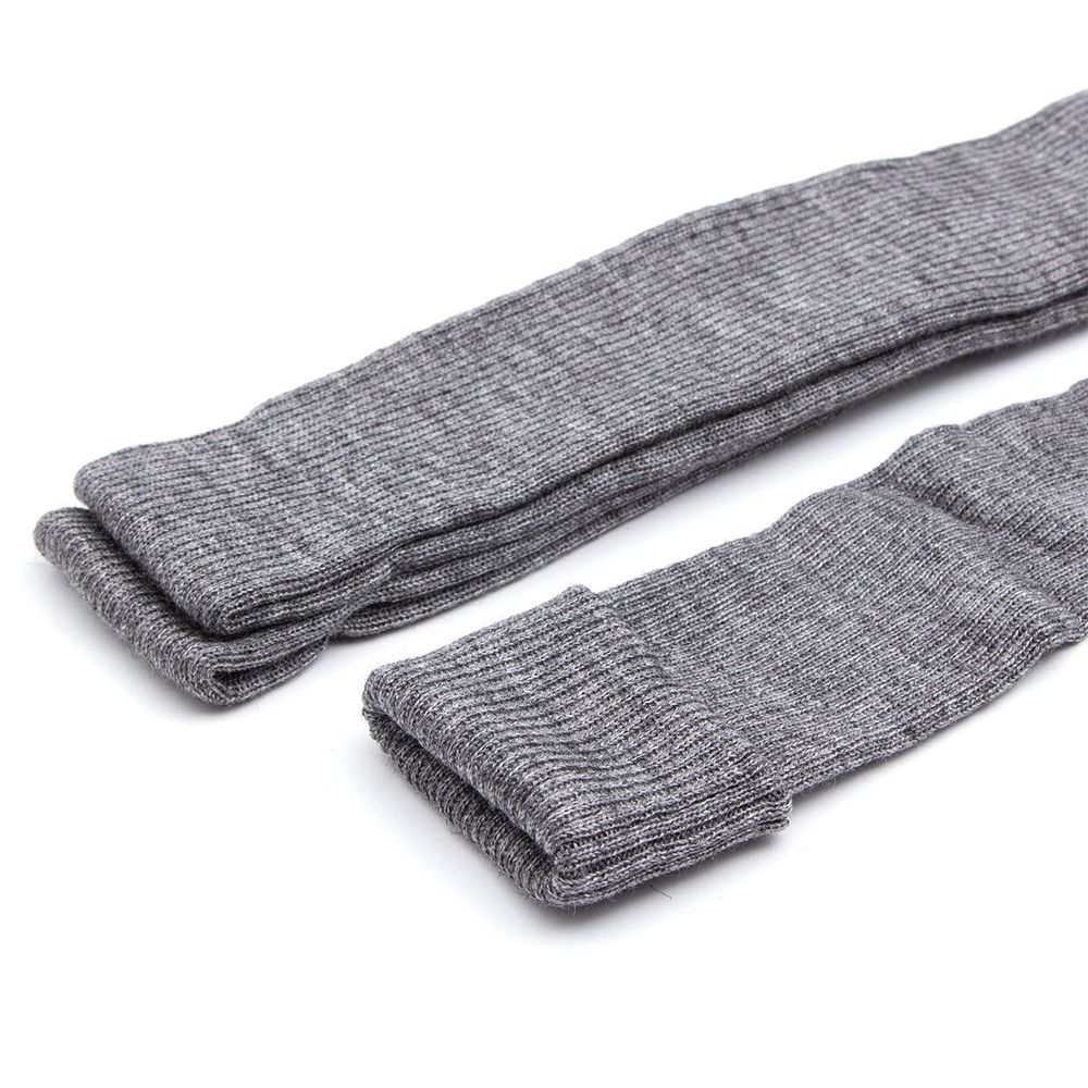 Манжеты трикотажные рукава 6.5 см / 3 метра, тонкие, 2х2, 161/м св.маренго