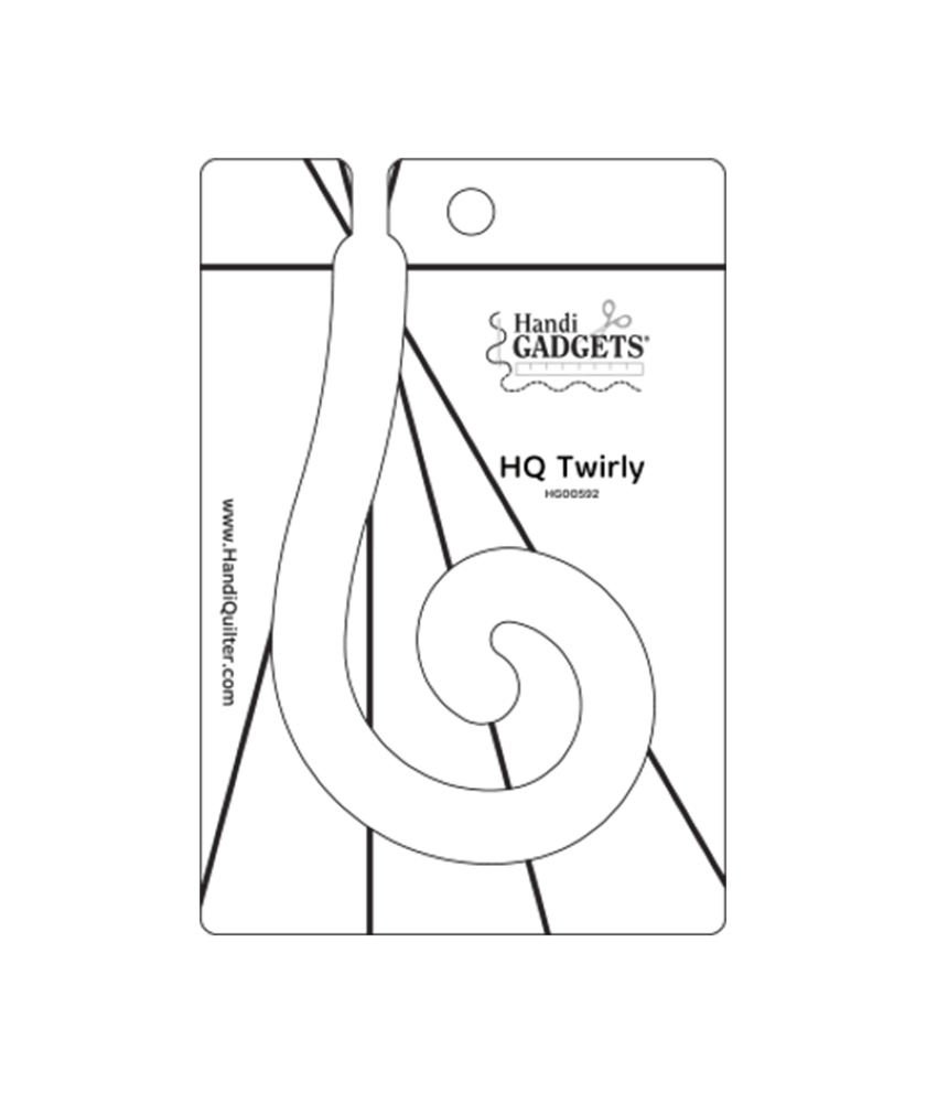 Линейка HQ -закрученная (вензель), HG00592, Handi Quilter, 1 шт Линейка HQ -закрученная (вензель), HG00592, Handi Quilter, 1 шт