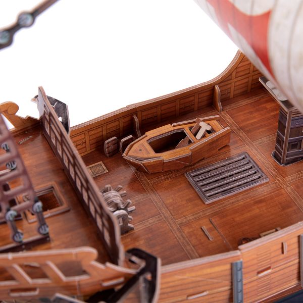 Модель сборная: Серия Корабли 204 элемент, Санта-Мария, Rezark STH-001N