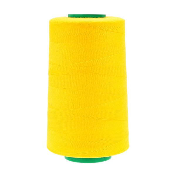 Нитки универсальные Bestex 40/2, 4570 м (5000 ярд) / 1 кат., 006 ярко-желтый, NEW