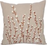 Набор для вышивания нитками Panna, Подушка. Верба, 40х40 см