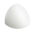 Бельевые чашечки для бюстгальтера треугольные р.2, 10 пар белый, Blitz FN-75.76