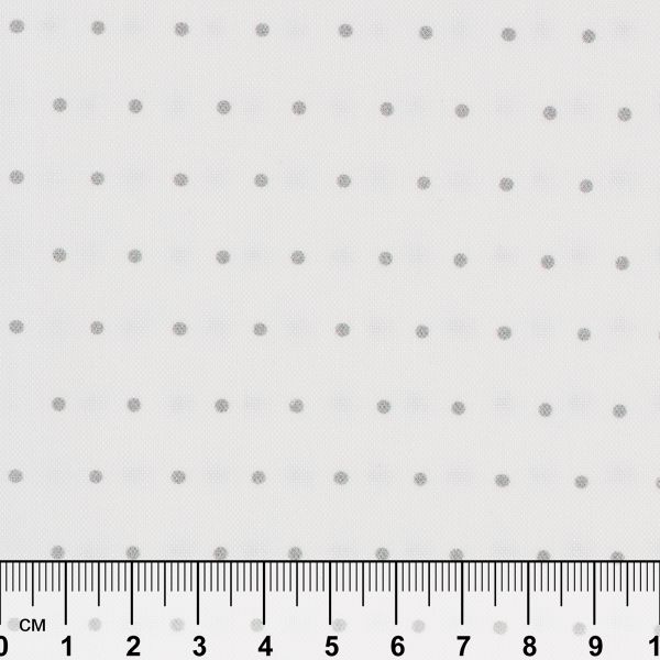 Ткань для пэчворка Peppy Бабушкин сундучок 100х112 см, 140±5 г/м², БС-53 горох белый