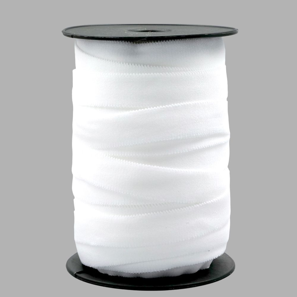 Резинка бельевая (бретелечная) 20.0 мм / 50 метров, белый, ML220.020