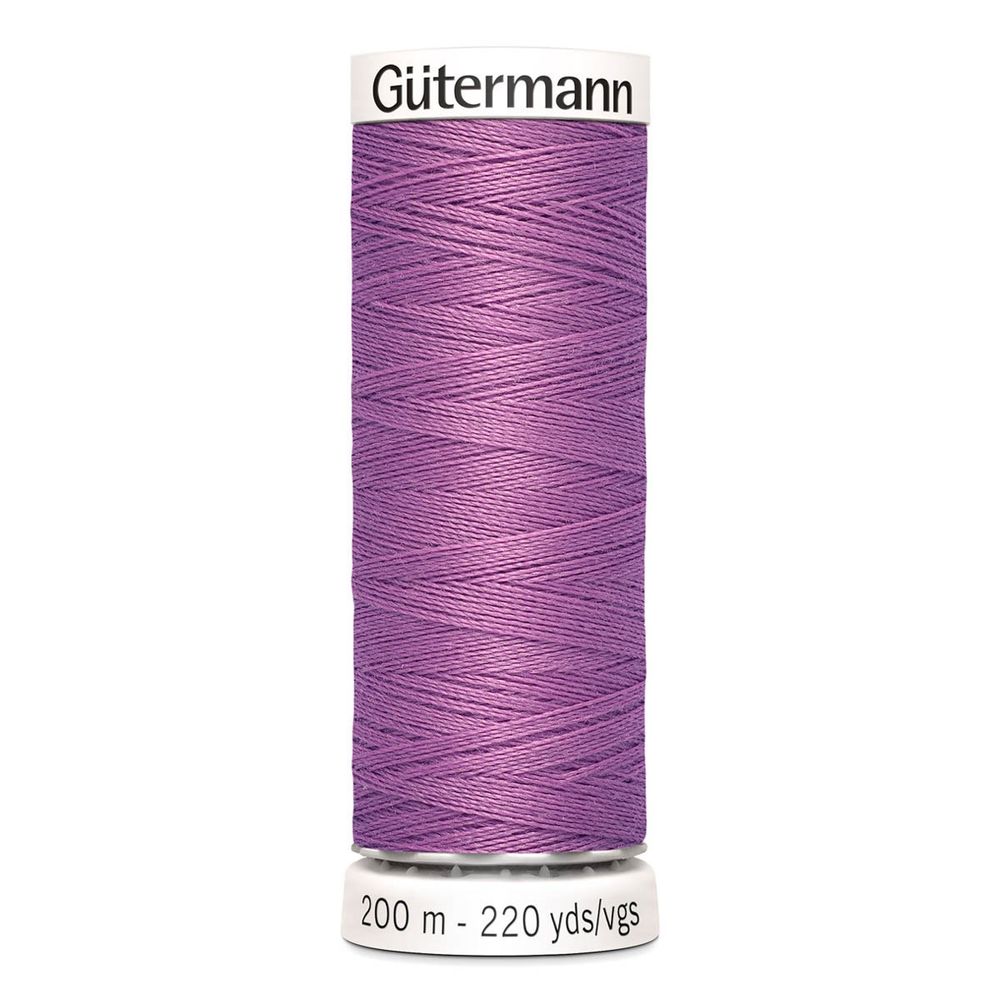Нитки универсальные Gutermann Sew-all 100 (200 метров), 5 кат. | 716 сиренево-розовый