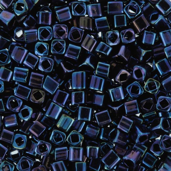 Бисер Toho Cube 2 (1.5 мм), 500 г, 0088 сине-сиреневый