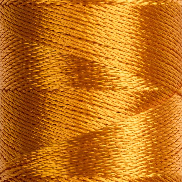 Нитки вышивальные Gamma V150/2, 10х200 ярдов, 3143 т.желтый