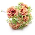 Цветы искусственные Гвоздика, 7 шт, 29см, H Розовый