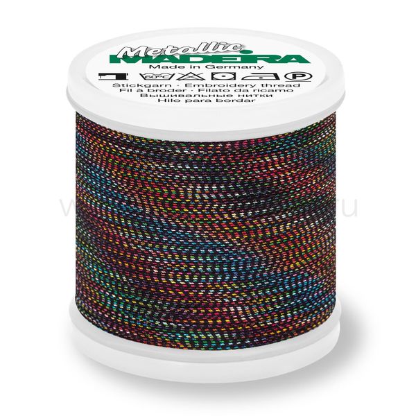 Нитки вышивальные металлизированные Madeira Metallic №40, 200 м, цв. 481, 9842, 5 катушек
