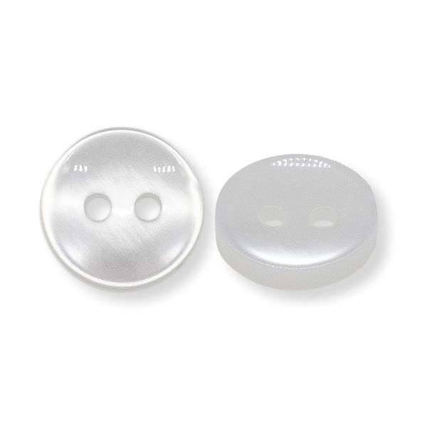 Пуговицы 2 прокола 18L, 11 мм, (white (белый)), CRA503, 144 шт