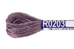 Мулине Gamma вискоза 100%, цв.R0203 сиреневый, 12 мотков по 8 метров